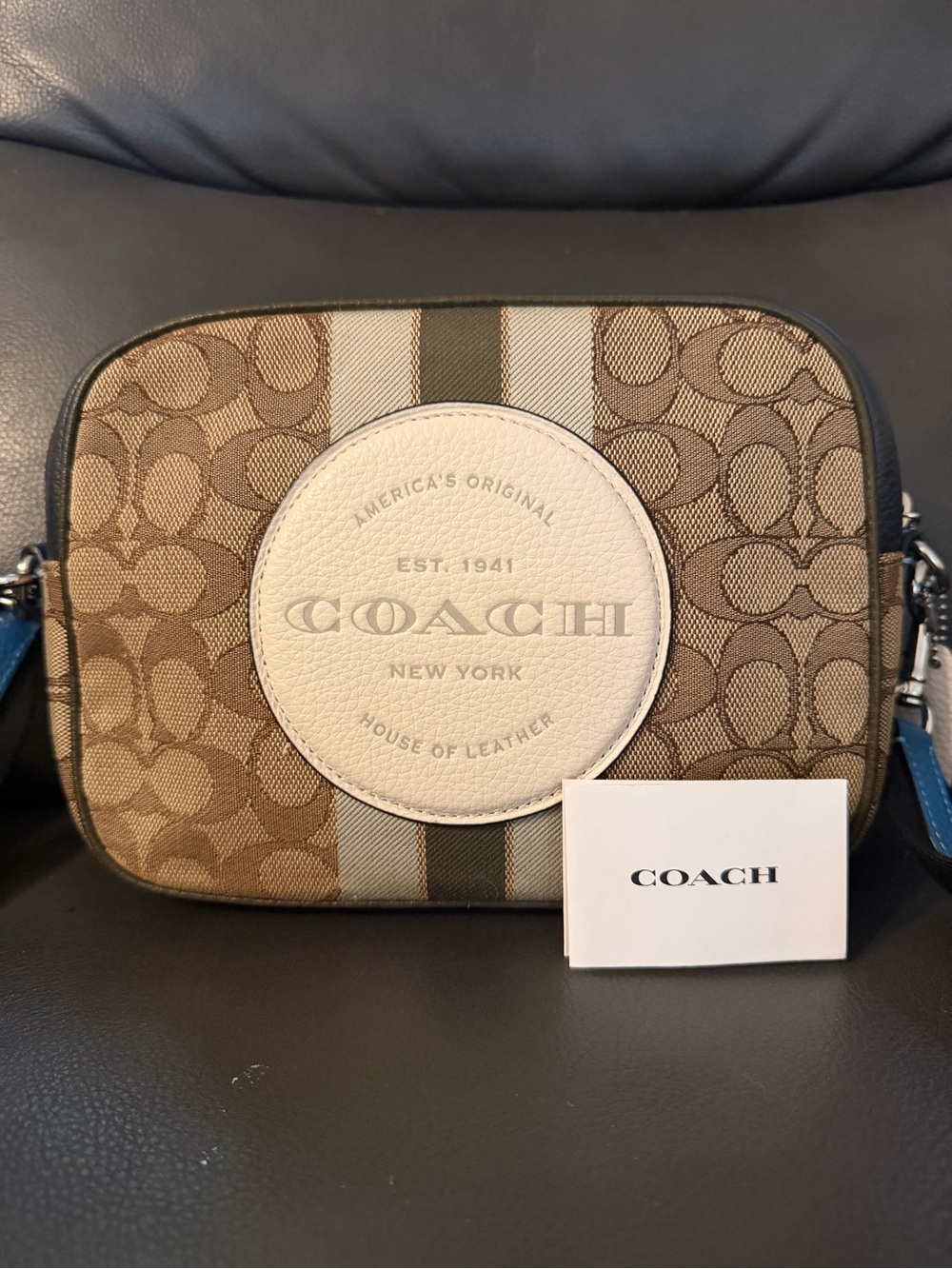 Coach Mini Dempsey Camera Crossbody  Bag